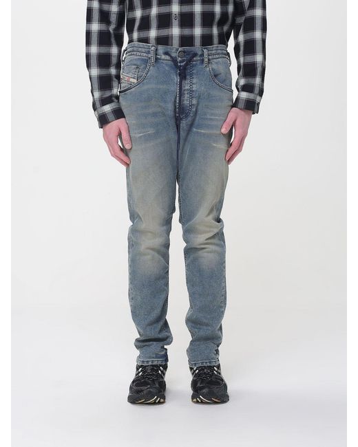 DIESEL Blue D-Krooley Joggjeans for men