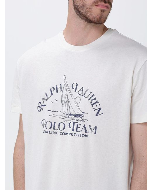 Polo Ralph Lauren White Polo Shirt for men