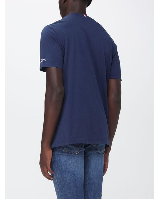 Mc2 Saint Barth Blue T-Shirt for men