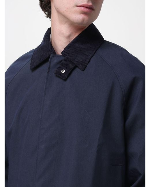 sunflower Blue Relaxed Fit Shirt Jacket for men