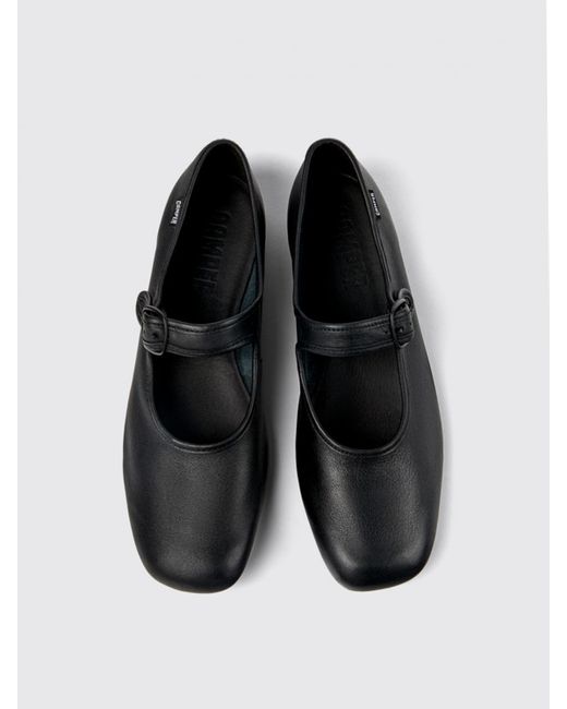 Camper Black Ballet Pumps