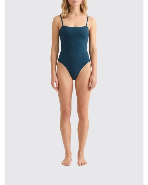 Eres Blue Polyamide Lilas One-Piece Swimsuit