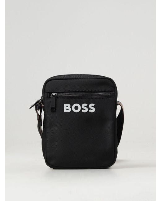 Boss Black Shoulder Bag for men