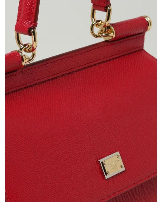Dolce & Gabbana Red Handtasche Damen