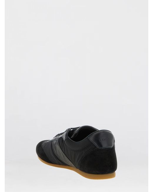 Lemaire White Leather And Nylon Quilted Soft Sneakers