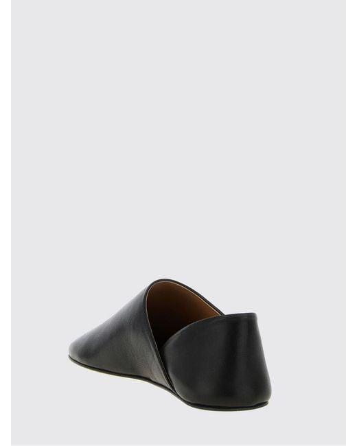 J.W. Anderson Black Leather Loafers for men