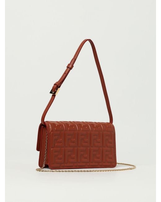 Fendi Red Shoulder Bag