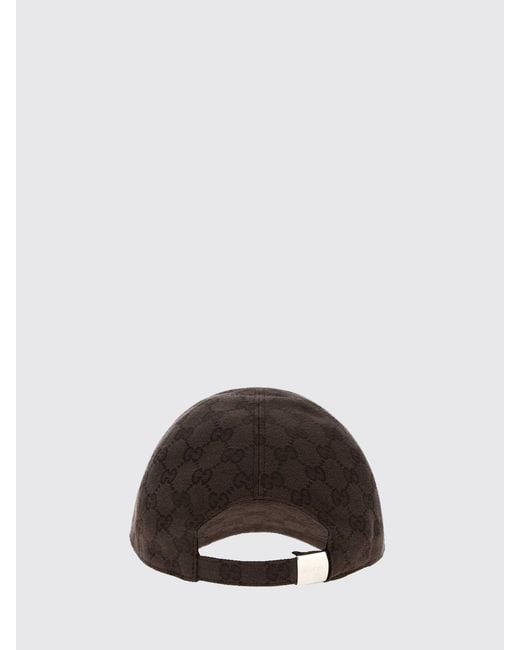 Gucci Brown Baseballkappe Aus Baumwoll-Jacquard Mit Gg-Monogramm