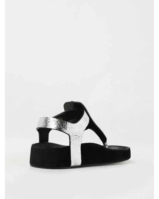 Isabel Marant White Flat Sandals