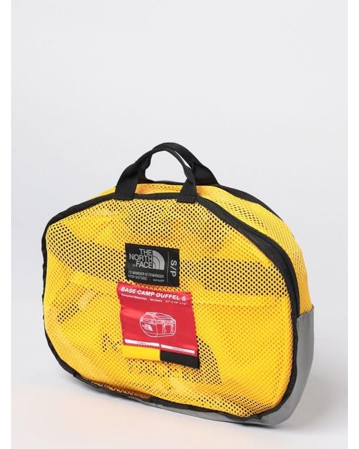 The North Face Yellow Base Camp Duffel Bag for men