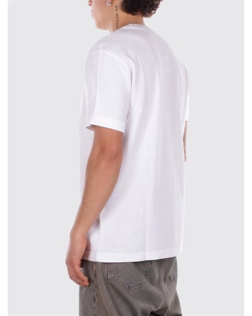 Fay White Basic Cotton T-Shirt for men