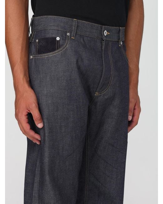 Bottega Veneta Blue Pants for men