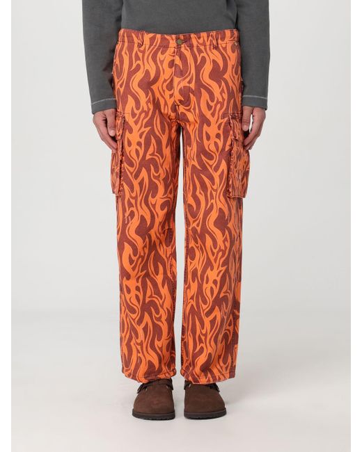 ERL Orange Pants for men