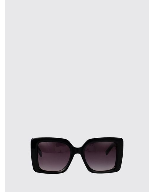 Karl Lagerfeld White Oversized Square Vintage Design Sunglasses