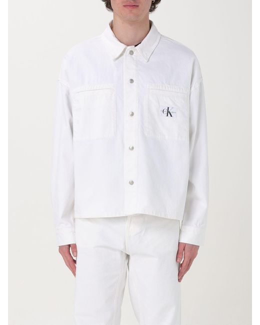 Ck Jeans White Sweatshirt for men