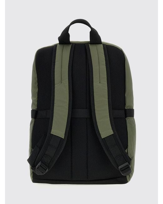 K-Way Green Ambert Ripstop Fabric Backpack for men