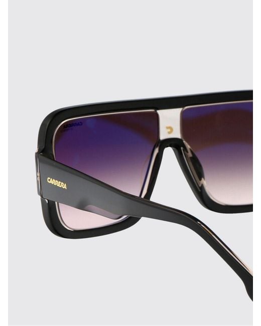 Carrera Black Flaglab14 Acetate Sunglasses for men