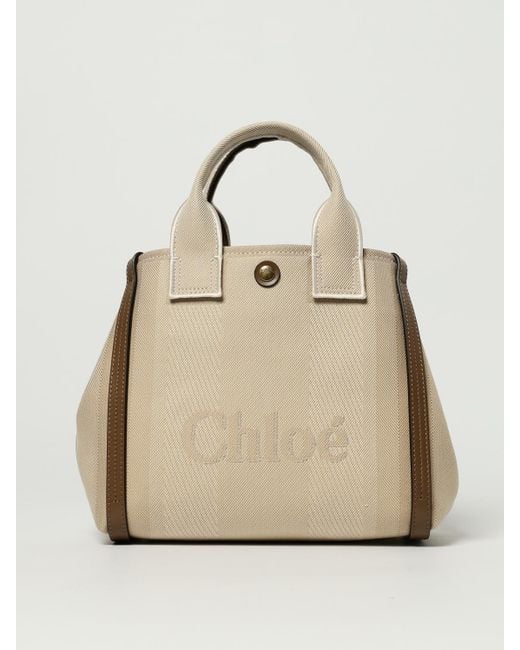 Chloé Natural Handtasche Damen