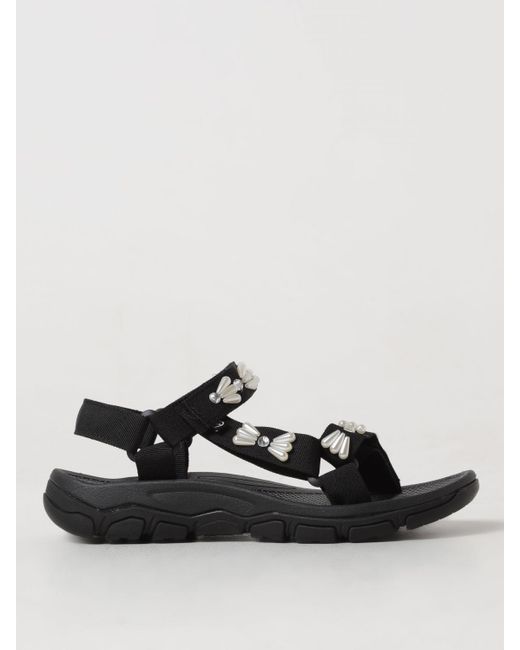 ARIZONA LOVE Black Flat Sandals