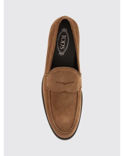 Tod's White Penny Loafers for men