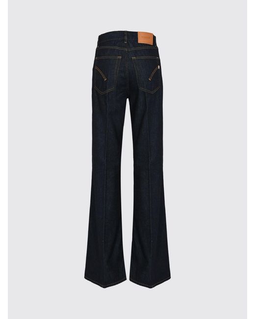Dondup Blue Flared Denim Jeans