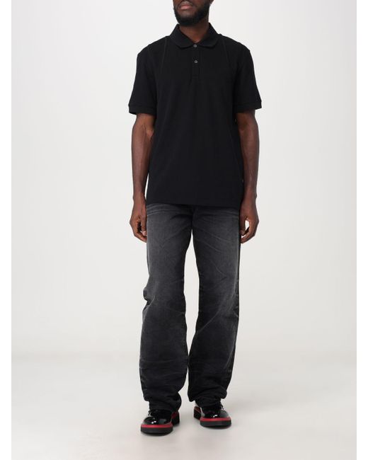 Alexander McQueen Black Polo Shirt for men