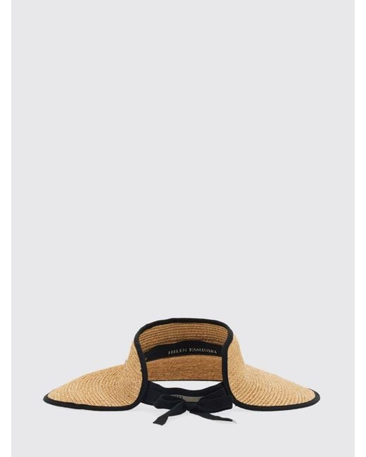 Helen Kaminski Natural Raffia Visor