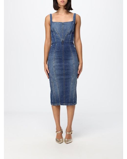 Elisabetta Franchi Blue Dress