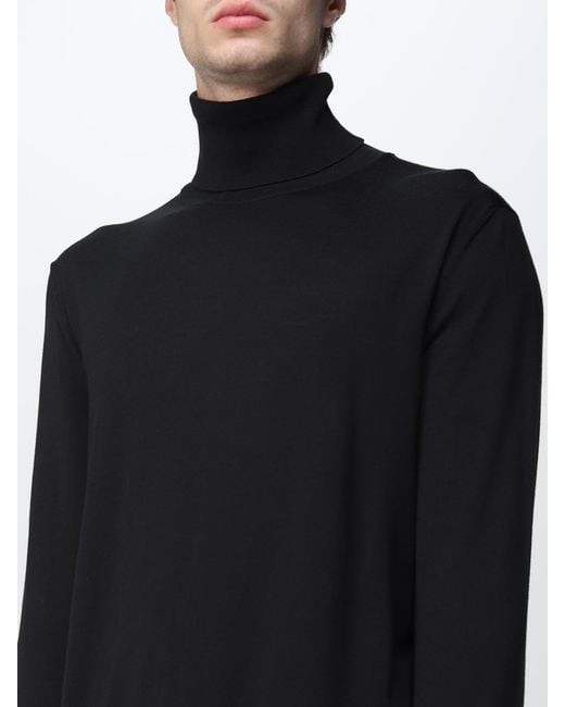 Kiton Black Jumper for men