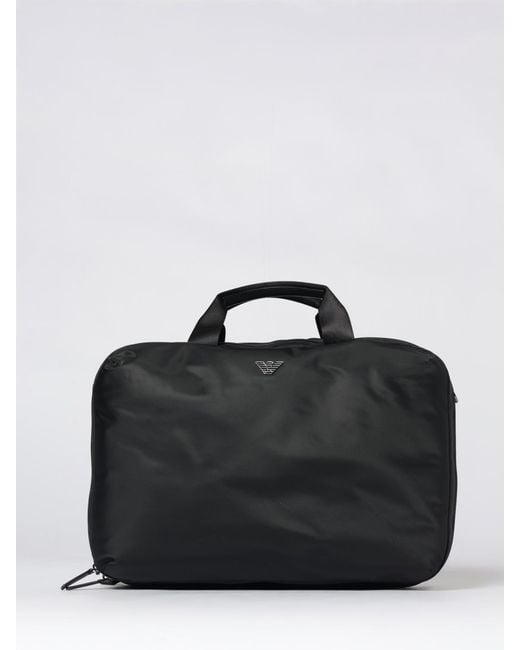 Emporio Armani Black Modular Backpack for men