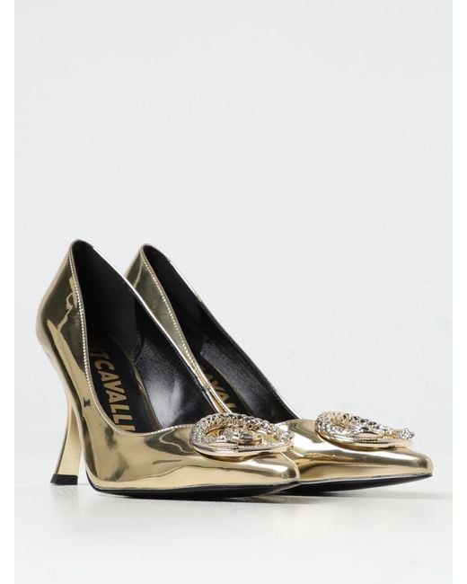 Just Cavalli Metallic Pumps