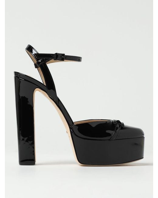 Elisabetta Franchi Black High Heel Shoes