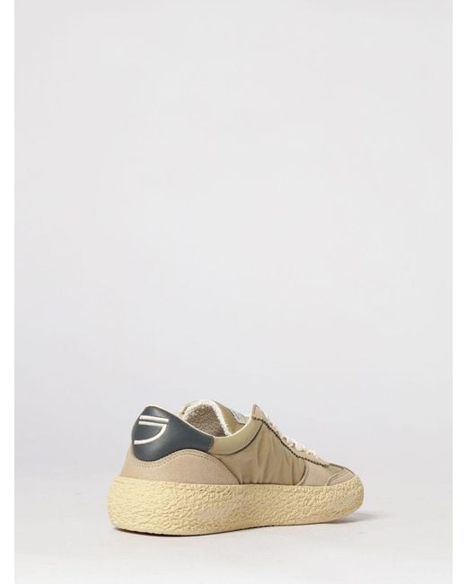PURAAI Natural 1.01 Vintage Nylon And Vegan Leather Sneakers for men