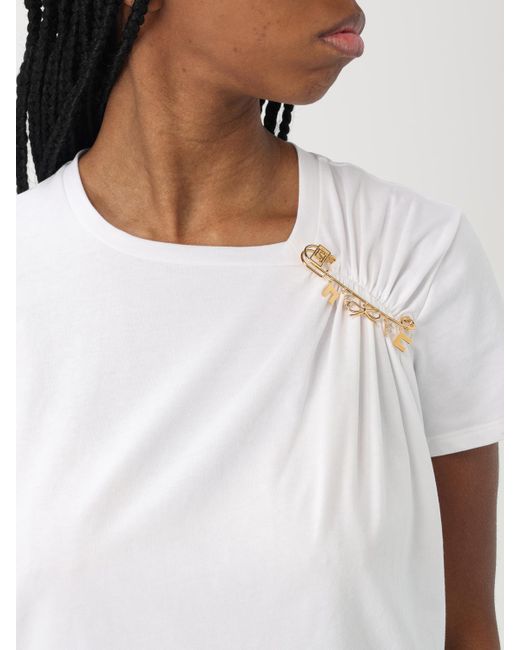 Elisabetta Franchi White Pullover Damen