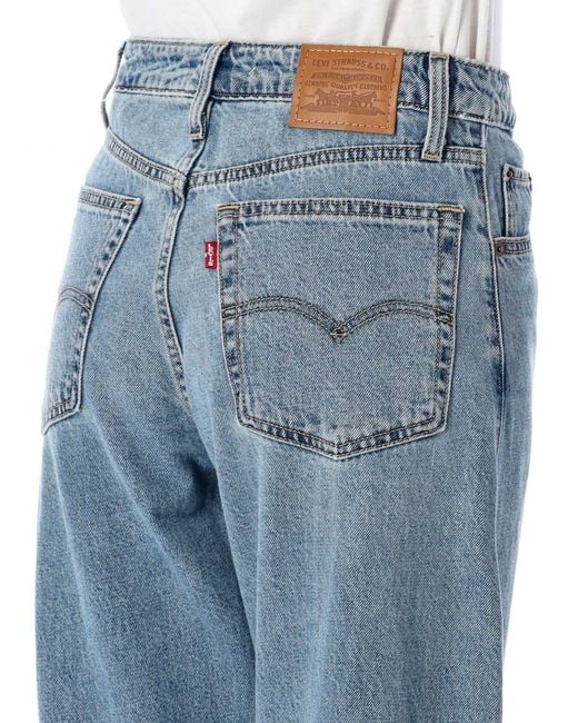Jeans Baggy Dad De Levi's de color Blue