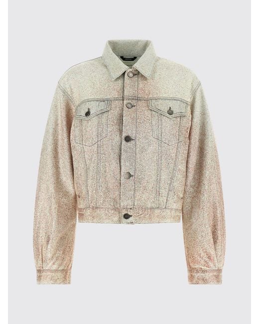 Haikure Blue Abstract Denim Jacket