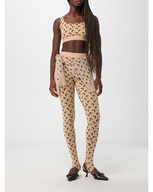 MARINE SERRE Natural Pants