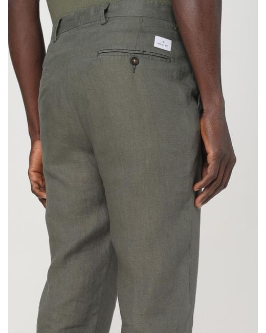 Manuel Ritz Gray Trousers for men