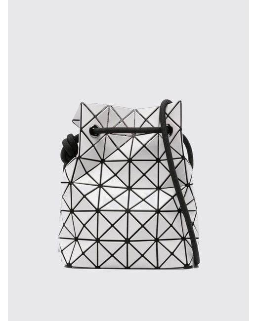 Issey Miyake White Schultertasche Damen