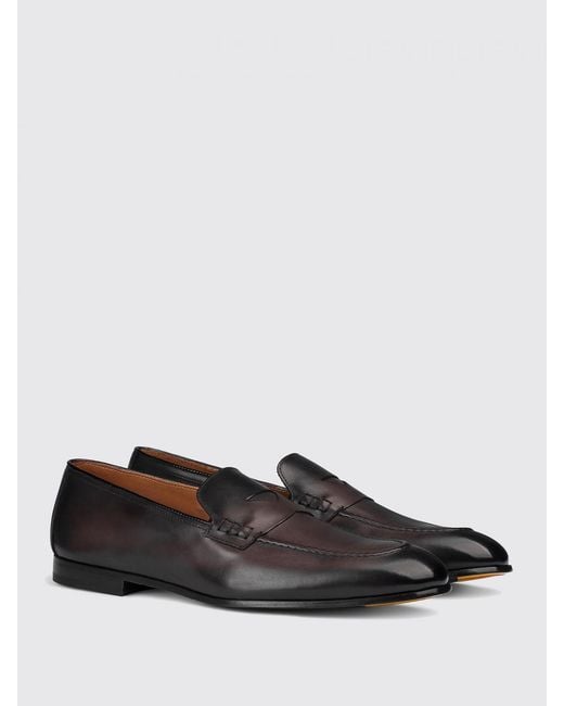 Doucal's Loafer Aus Leder in Black für Herren