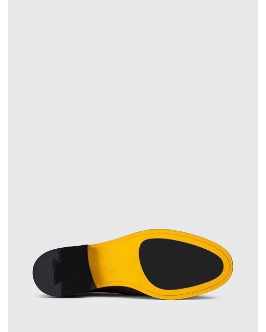 Doucal's White Leather Loafers With Monile