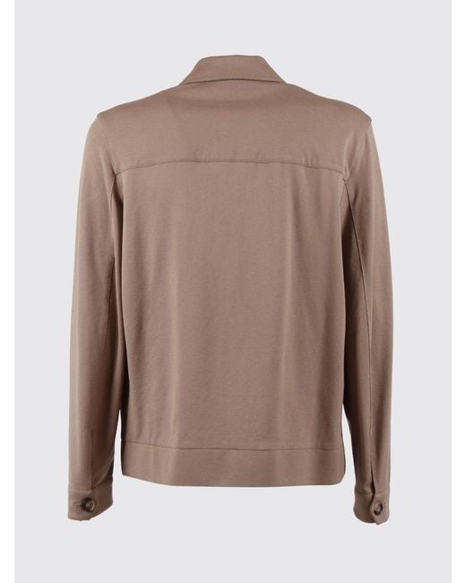 Circolo 1901 Brown Cotton Shirt Jacket for men
