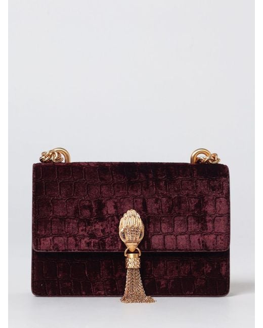 Kurt Geiger Purple Shoreditch Mini Bag