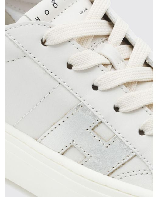 Sneaker Crosswind Platform di Hogan in White