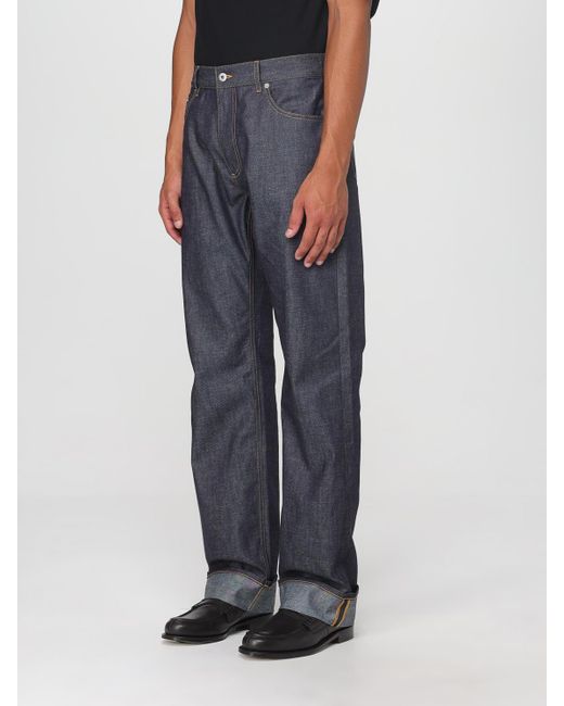 Bottega Veneta Blue Pants for men
