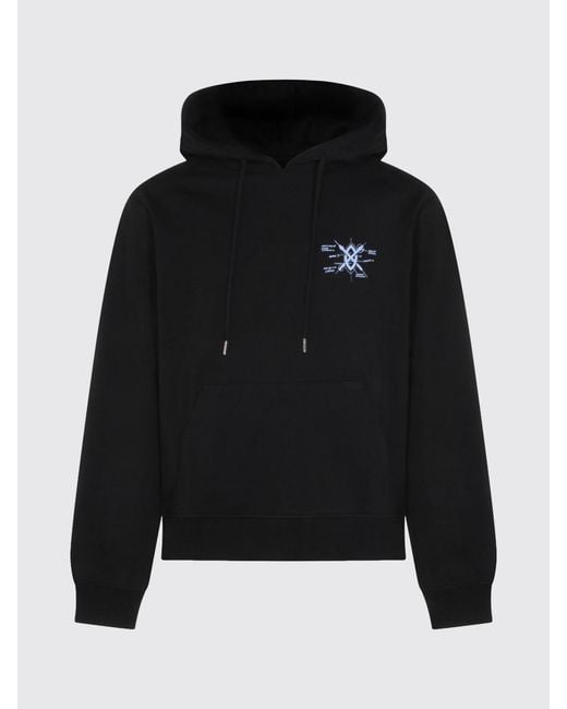 Daily Paper Blue Cotton Hoodie for men
