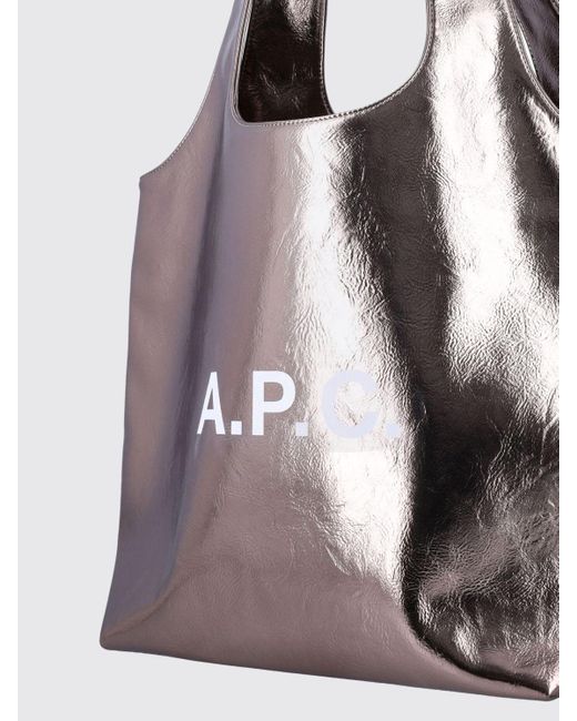 A.P.C. Tasche Herren in Metallic für Herren