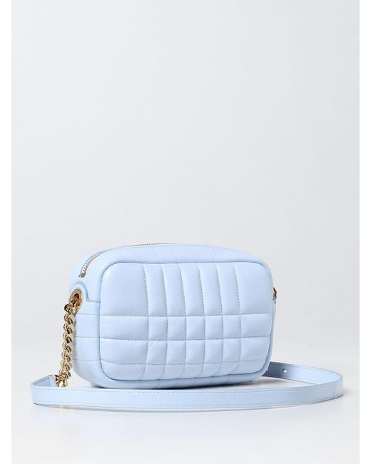 Burberry Kira Tory Burch Bag In Quilted Leather in Blue | Lyst