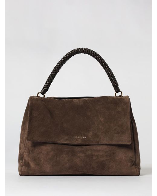 Orciani Brown Handbag