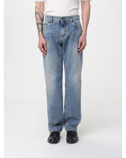 Dolce & Gabbana Blue Dolce &Amp Gabbana Straight Jeans for men